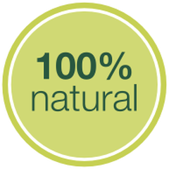 100% natural